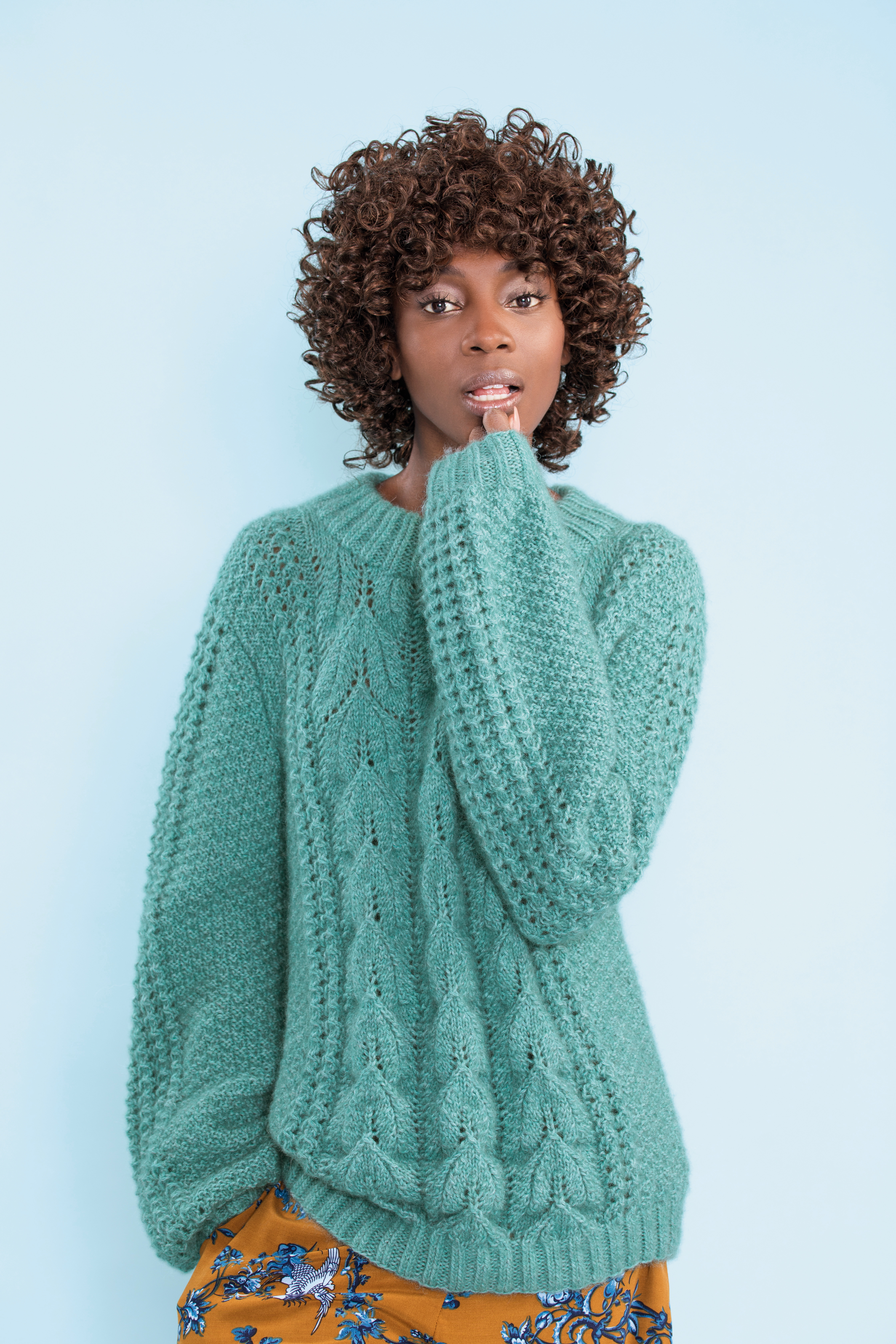 255 371 01 DG Alsa Genser Sjøgrønn