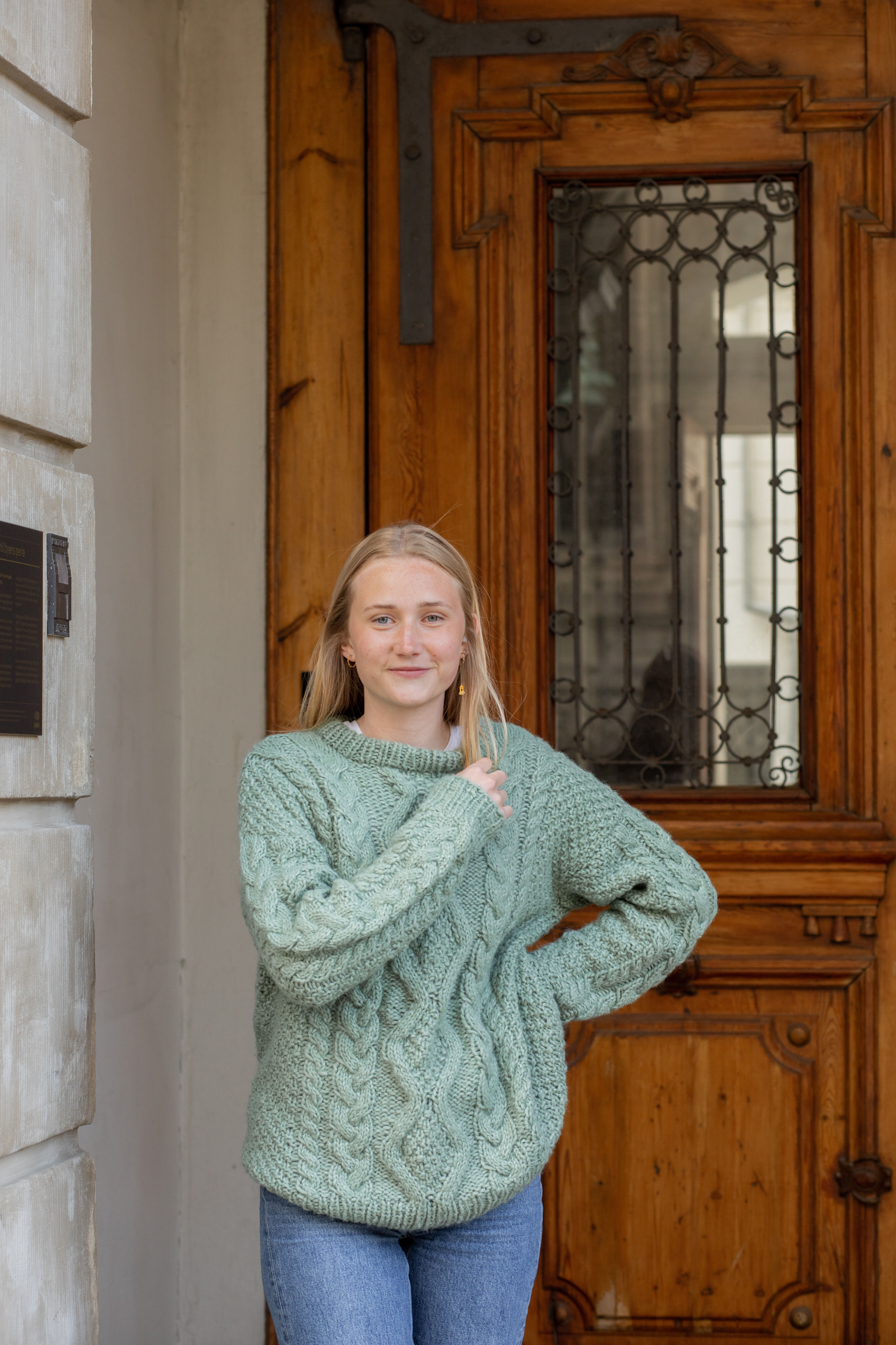 355 102 02 DSA Sirius Genser Jadegrønn 03