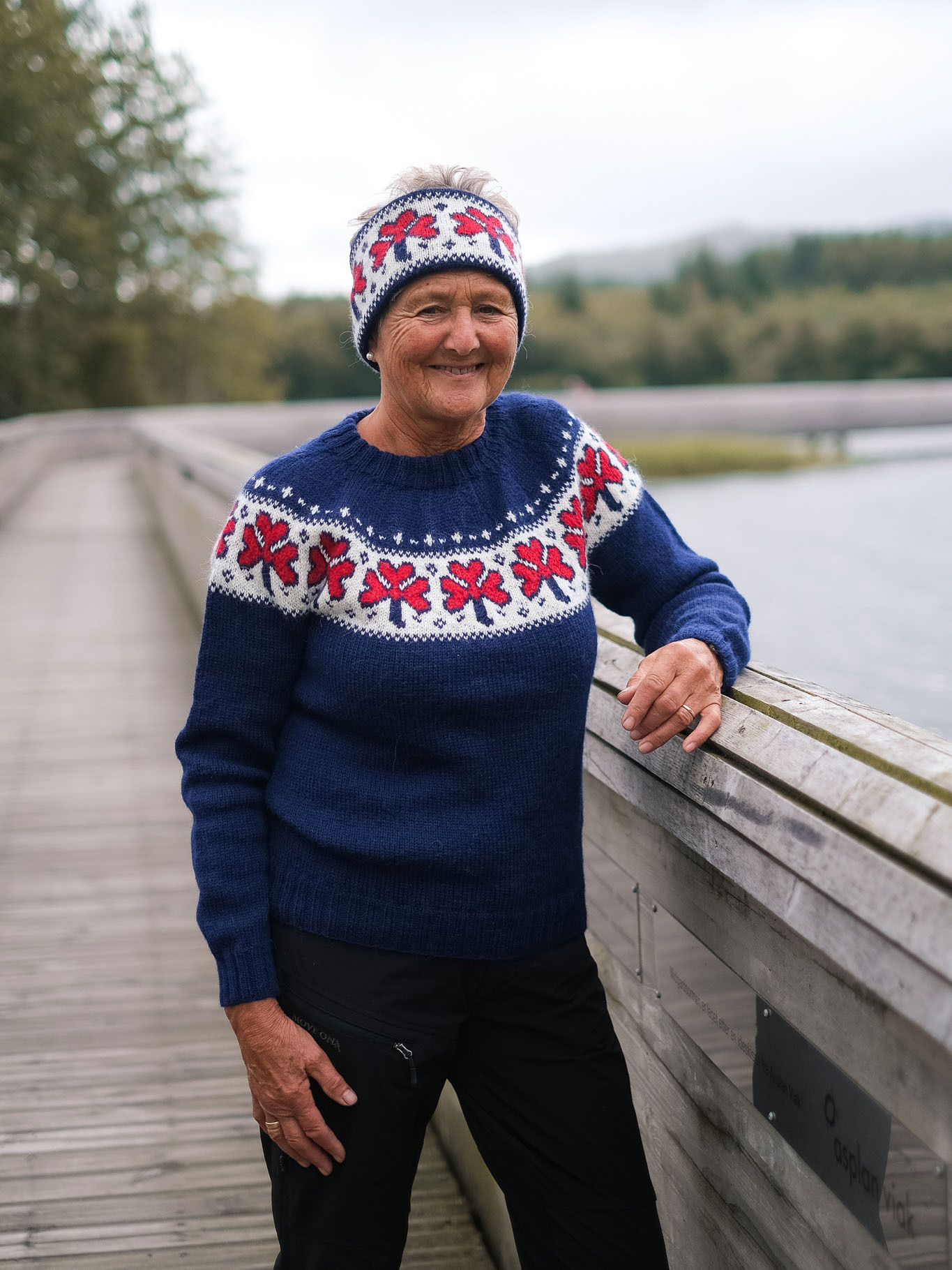 355 135 01 DSA Kløver Genser Marine 01