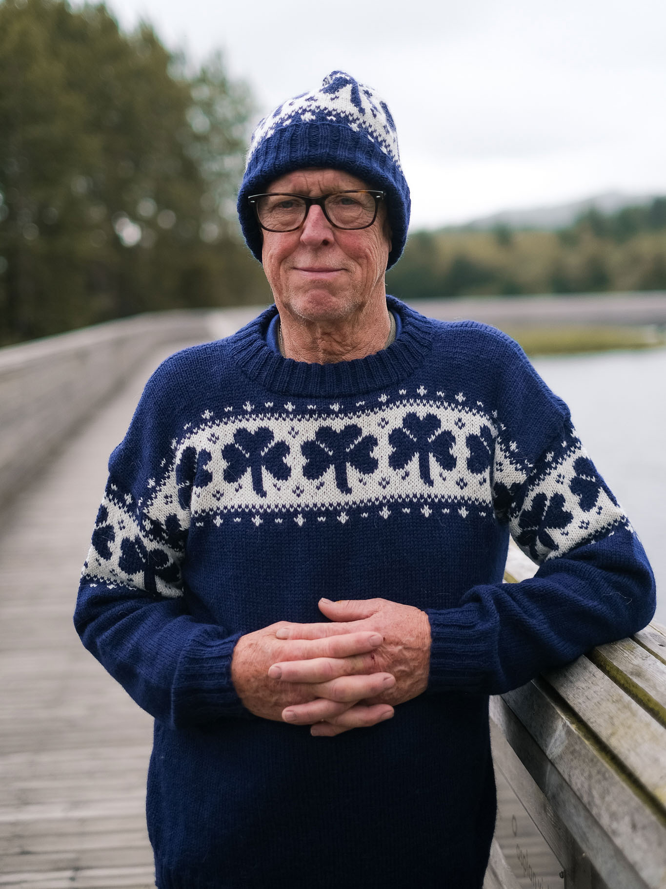 355 135 05 DSA Kløver Genser Marine 01