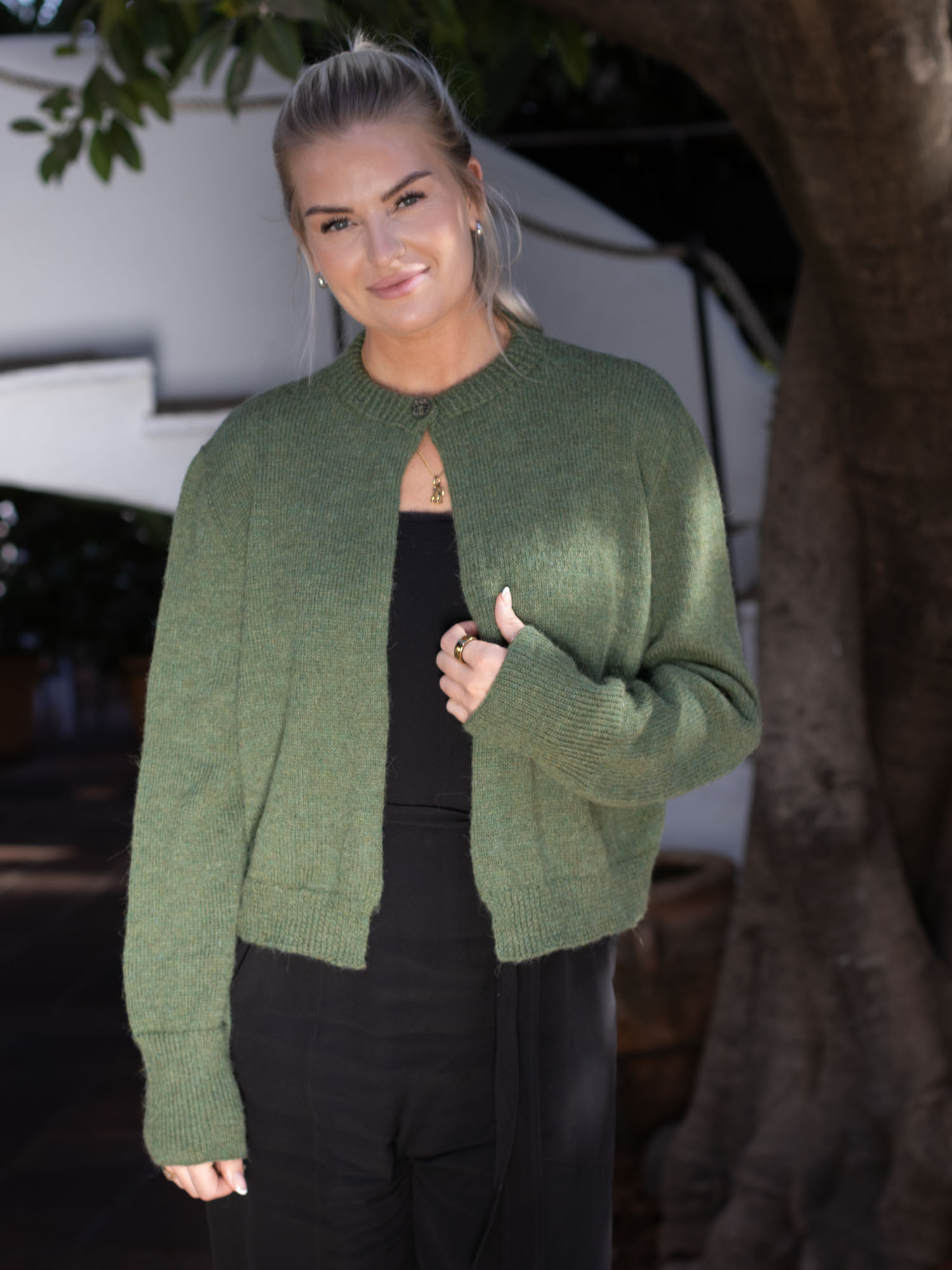 355 138 06 DSA Mosha Jakke Skogsgrønn 01