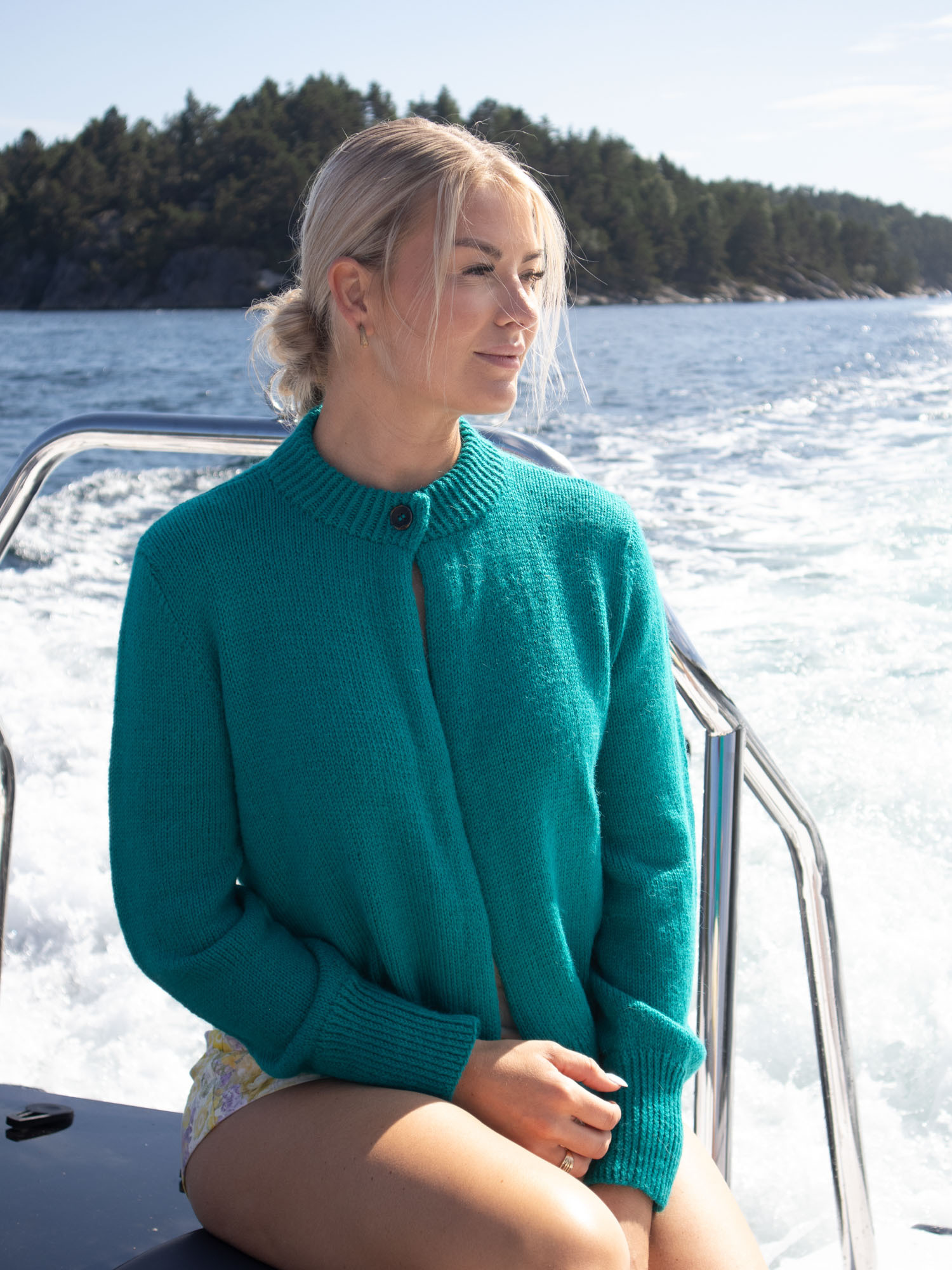 355 138 07 DSA Mosha Jakke Tropisk Blå 01