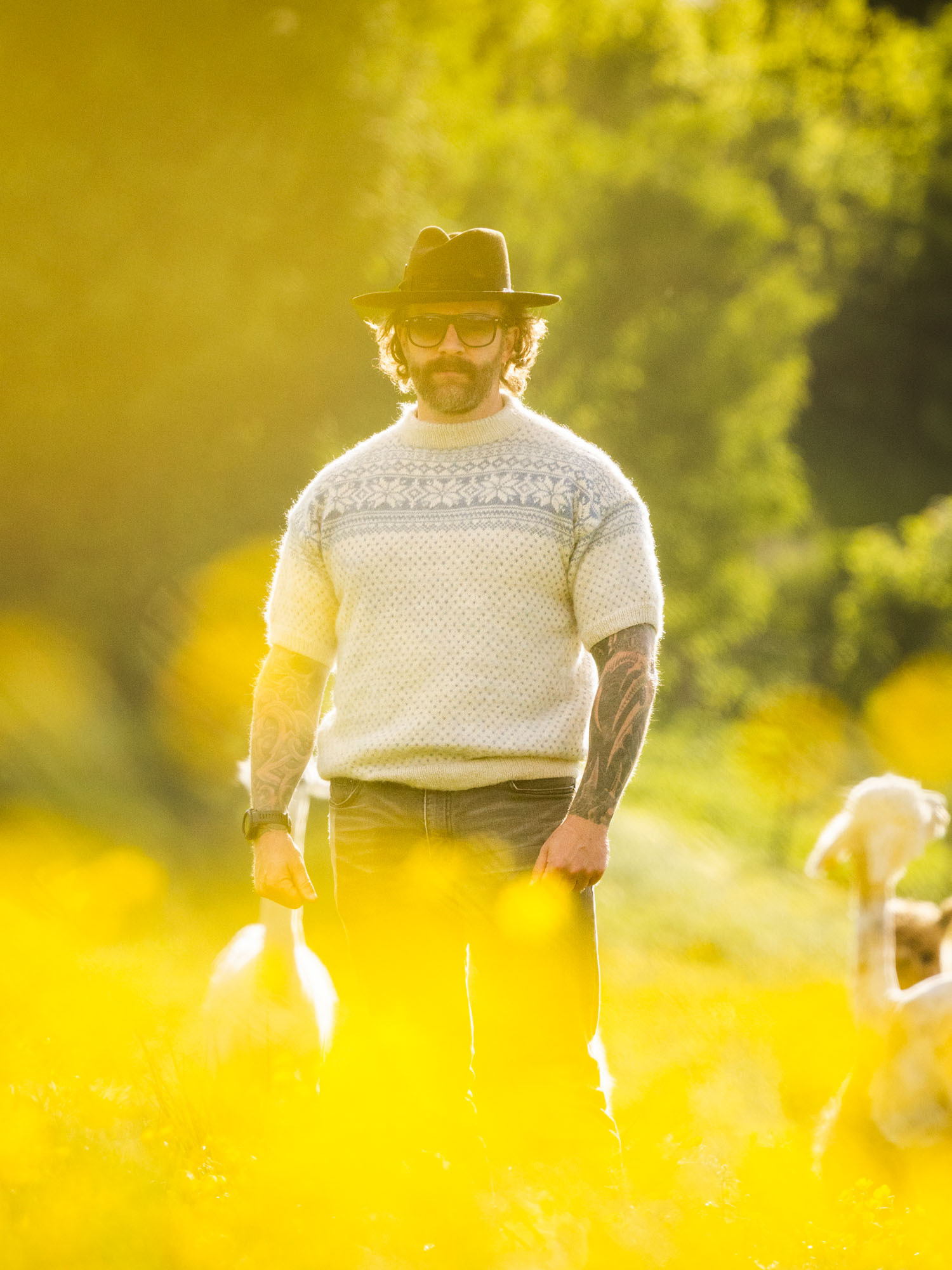 455 16 06 Setesdal Herre T skjorte Latte 01