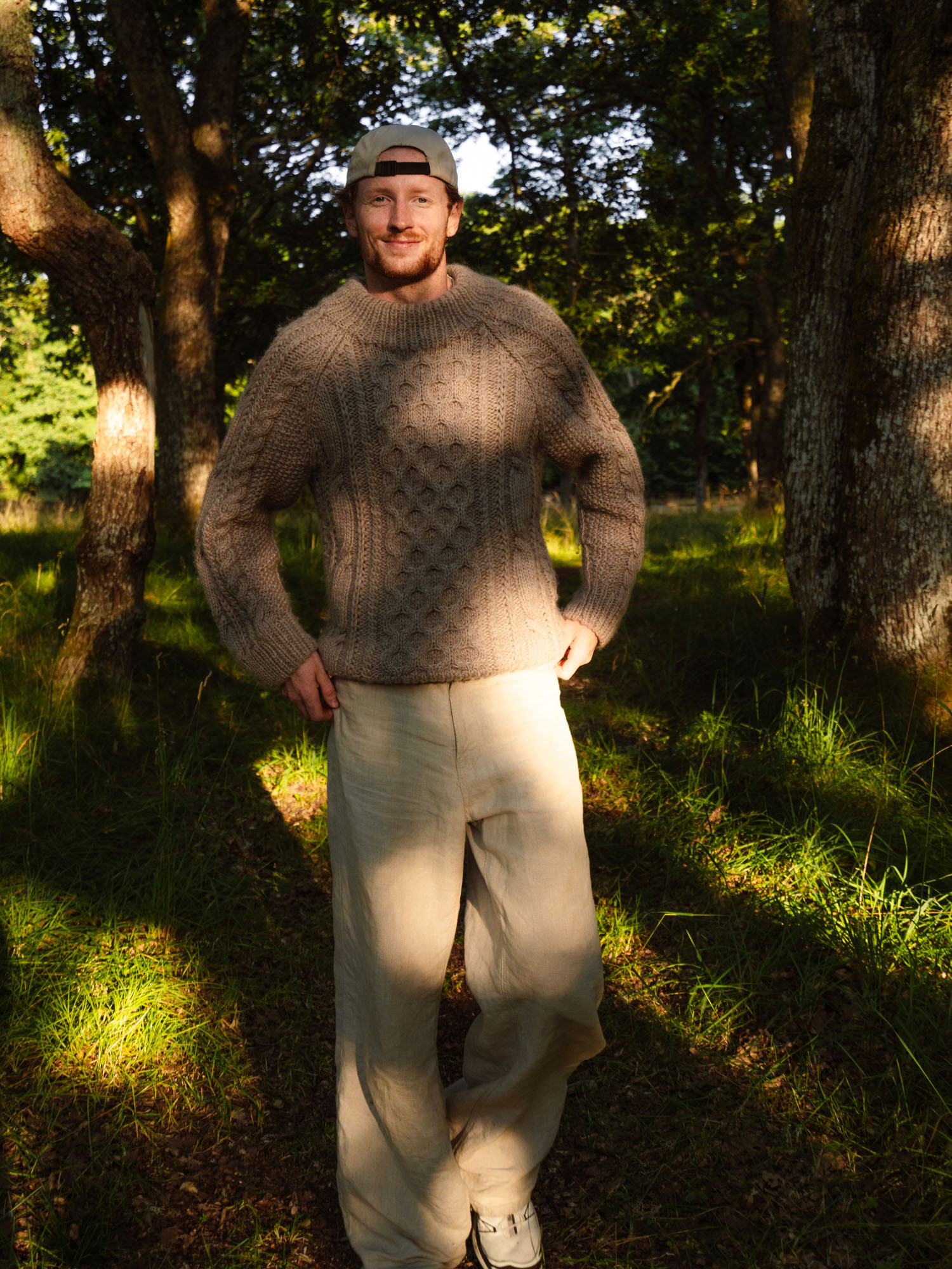 755 OK 08 06 A OK Ådne Genser Beige 01