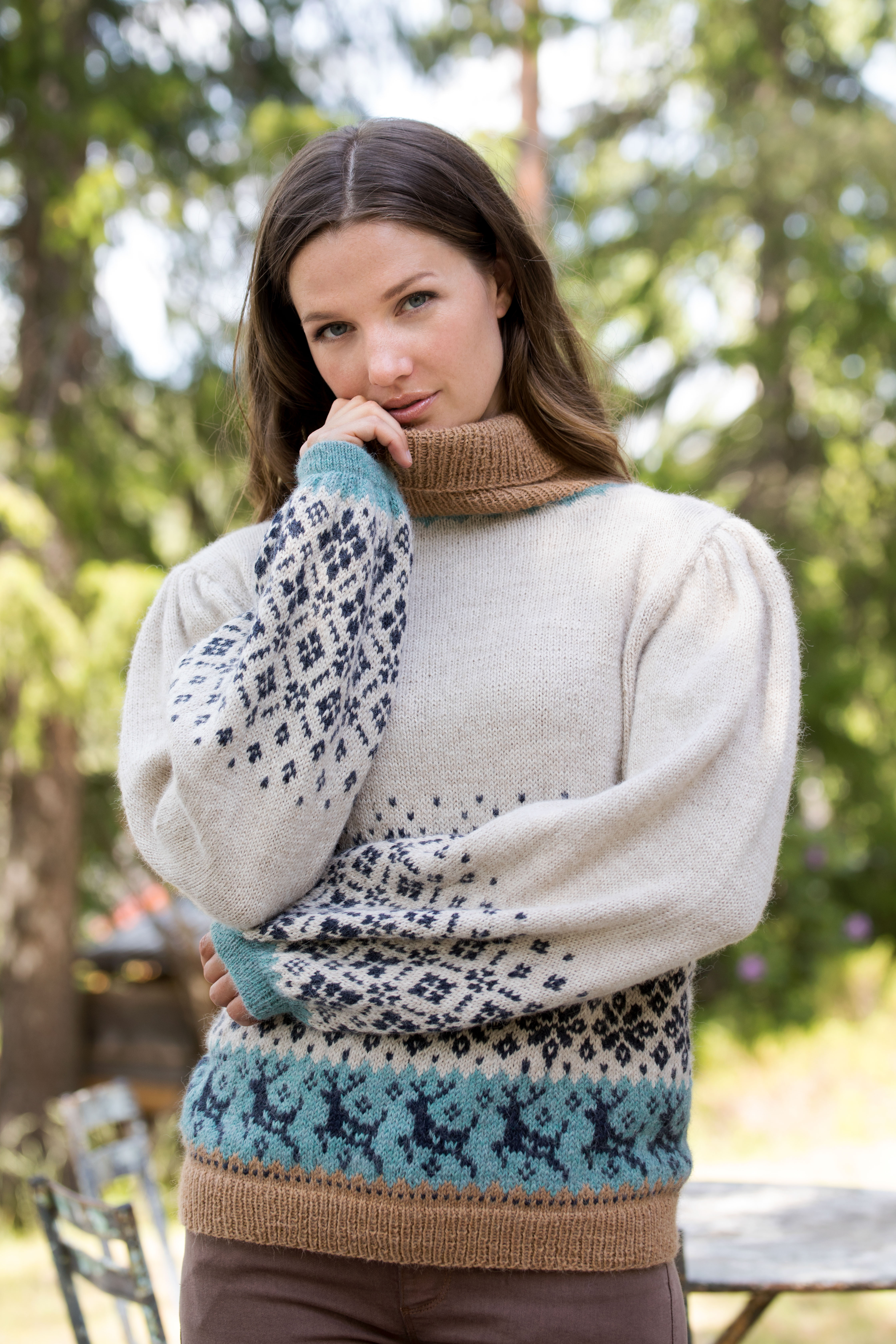 255 418 02 DG Svalbard Genser Beige