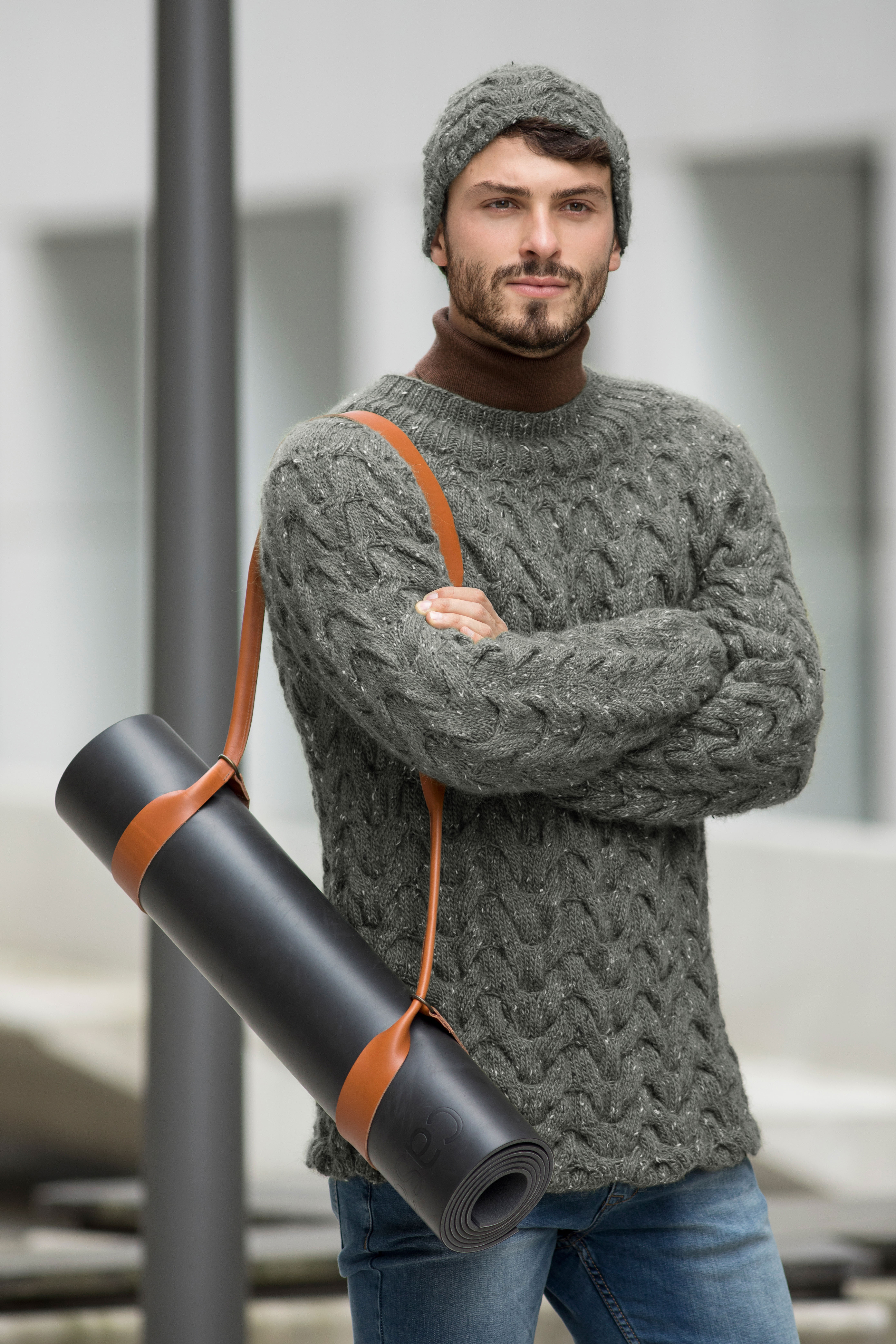 355 52 09 B DSA Sander Flettegenser Lue Mørk Grå 03