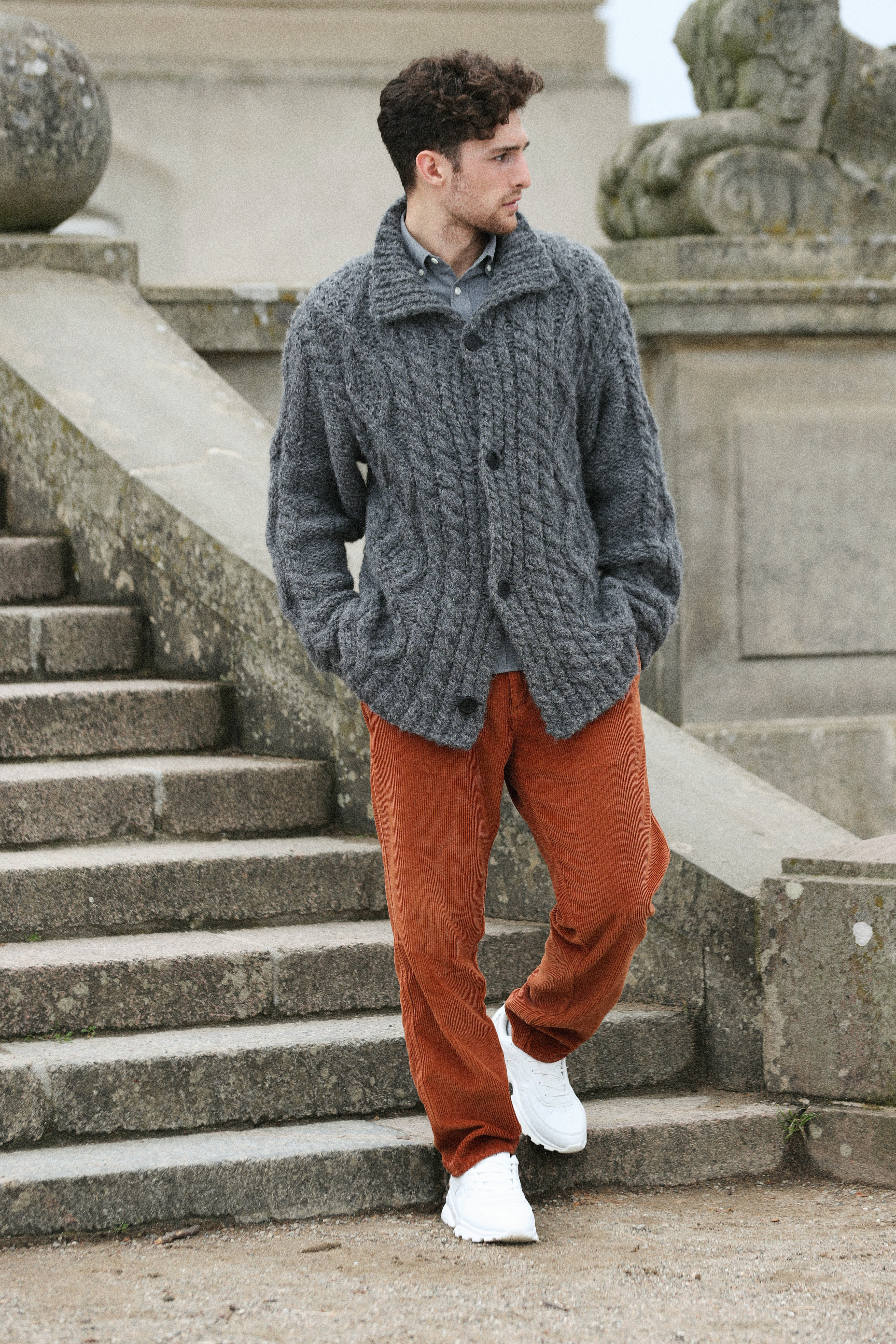 355 68 08 DSA Oppskrift John Kardigan Jakke Koks 03