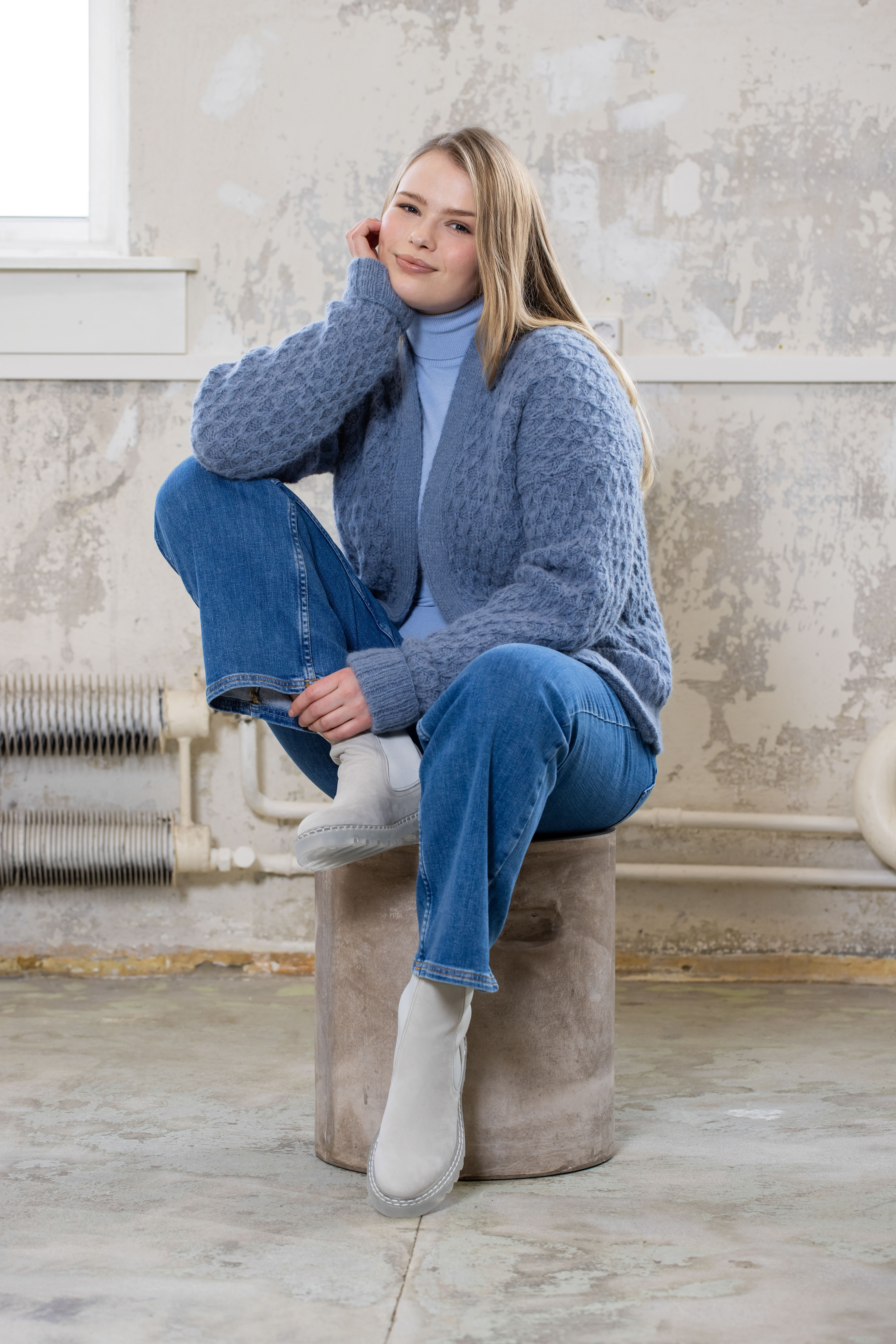 355 93 04 DSA Dos Jakke Lys Denim 02